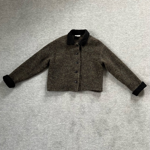 Weave of the Irish Handcrafted in Ireland Wool Buttondown Jacket - Picture 4 of 9